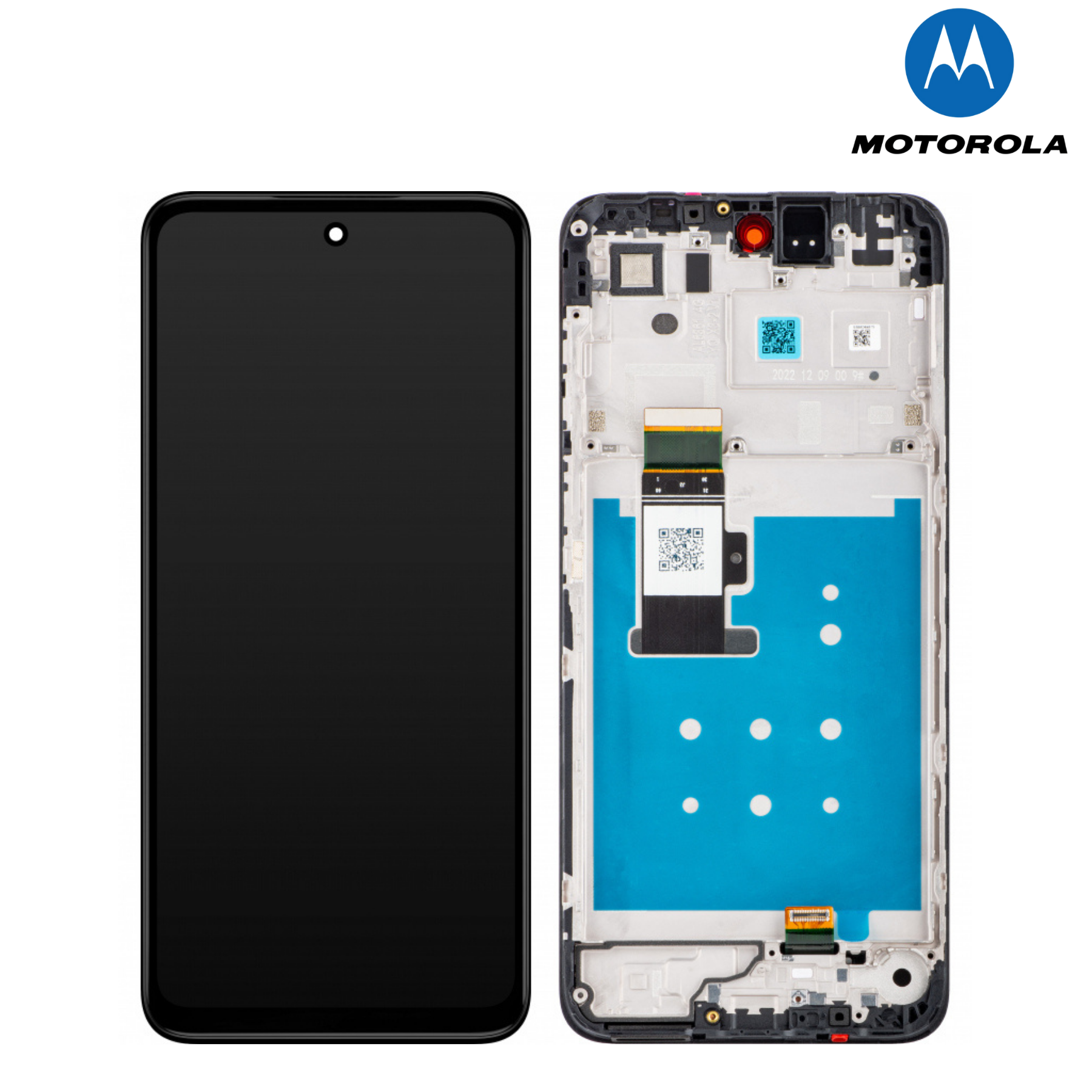 LCD Display Module for Motorola Moto G04s, Black